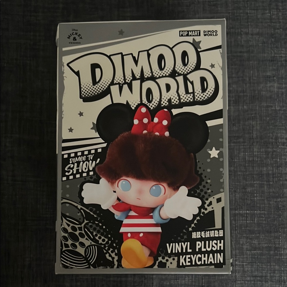 DIMOO WORLD Disney Vinyl Plush Keychain
